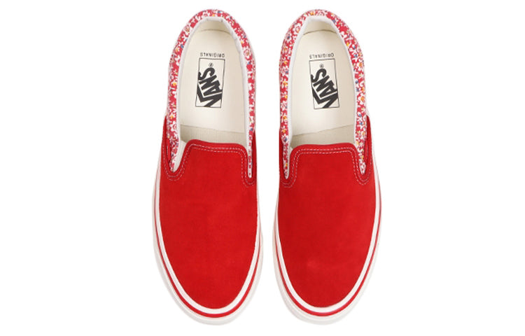 Vans Vault OG Classic Slip-on Lx Red VN0A45JK4L2