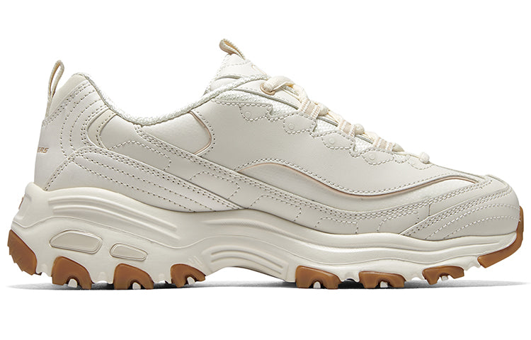 (WMNS) Skechers D'Lites Good Neutral 'Beige' 149807-OFWT