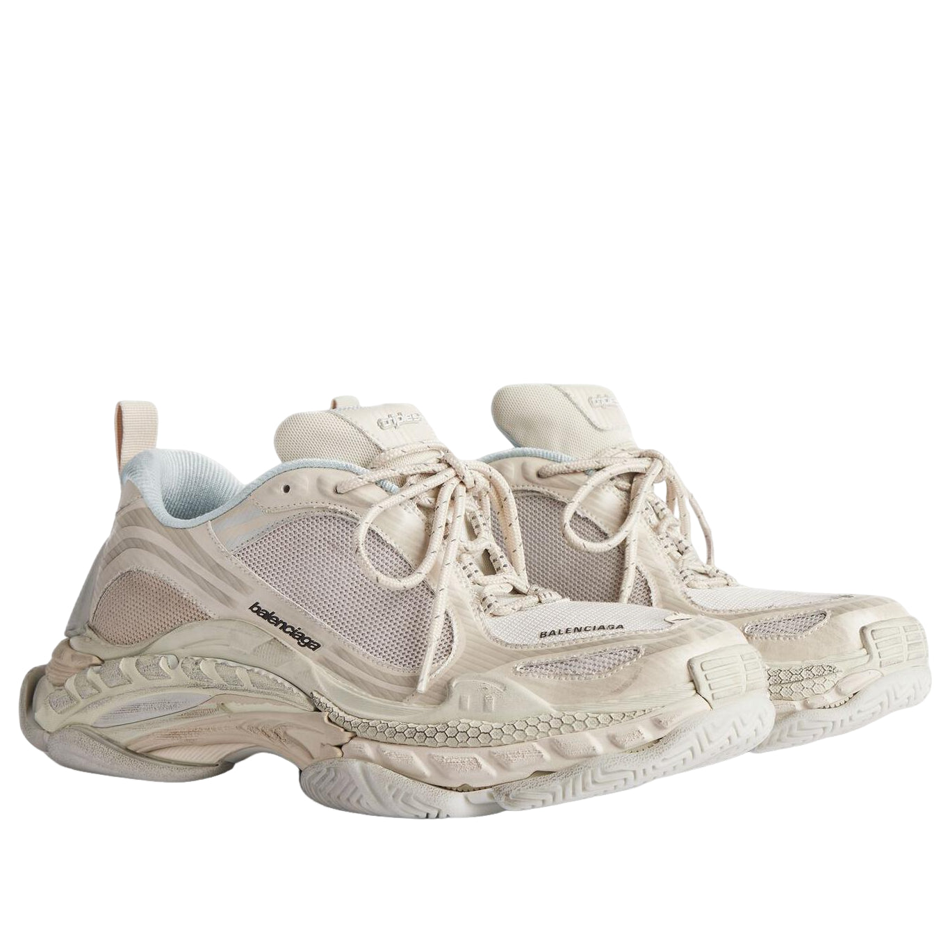 (WMNS) Balenciaga Triple S.2 Sneaker 'Eggshell' 865851WTRS29191