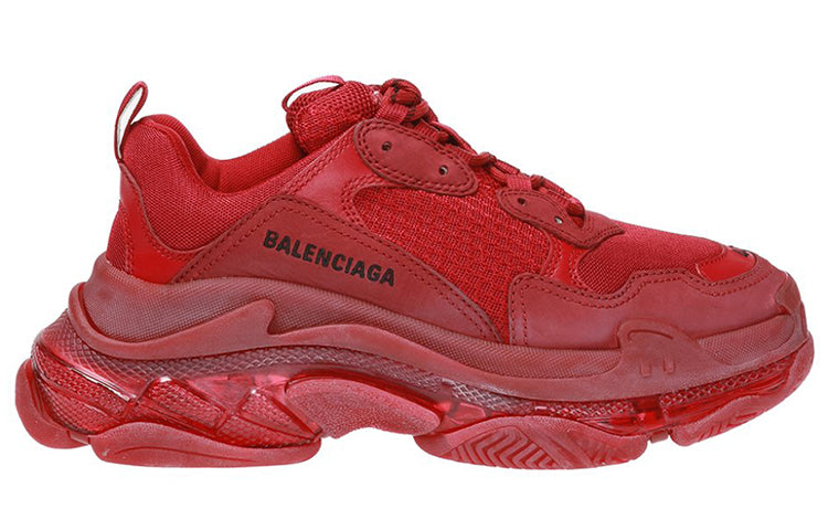 (WMNS) Balenciaga Triple S 'Burgundy' 544351W09O16016