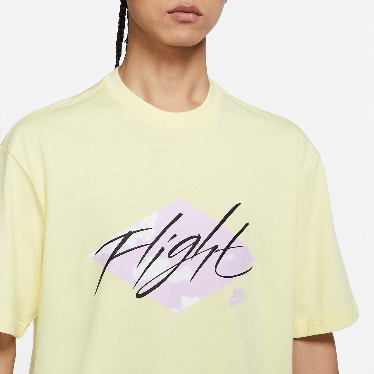 Air Jordan Flight Logo T-Shirt 'Yellow Purple' DO8897-821
