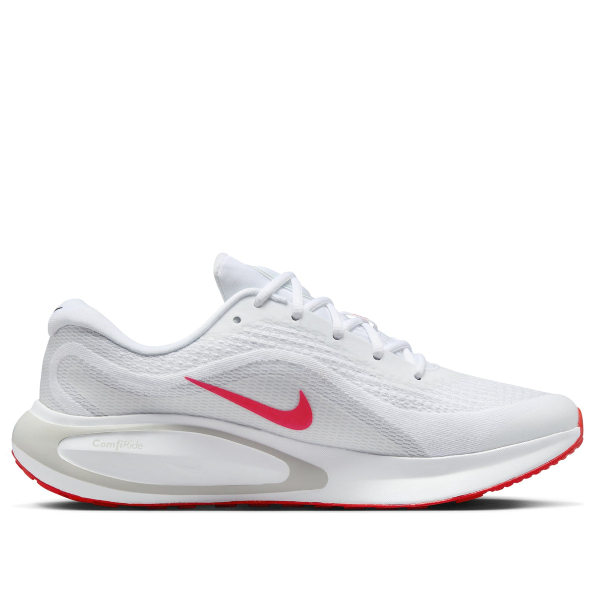 Nike Journey Run 'White Grey Bright Crimson' FN0228-106