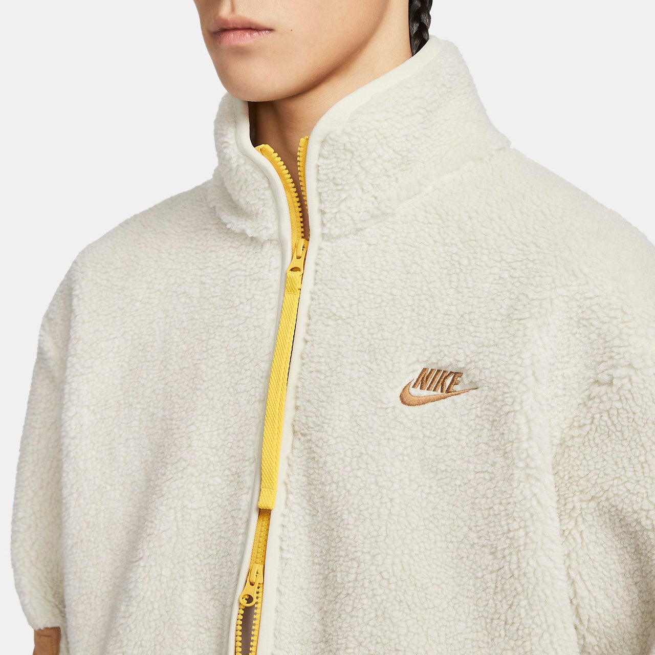 Nike Sportswear Essentials Sherpa Jacket 'White' FV4022-072