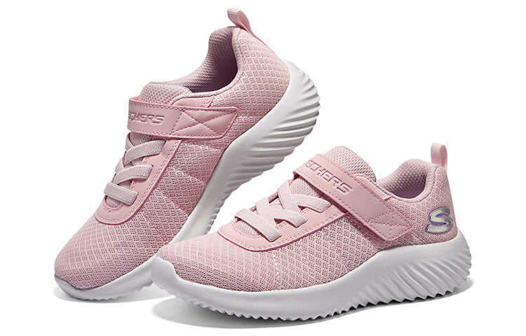 (GS) Skechers Bounder 'Pink White' 303550L-BLSH