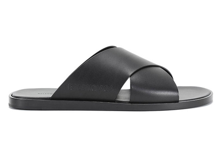 Balenciaga Cosy Slides 'Black' 597148WAVY01000