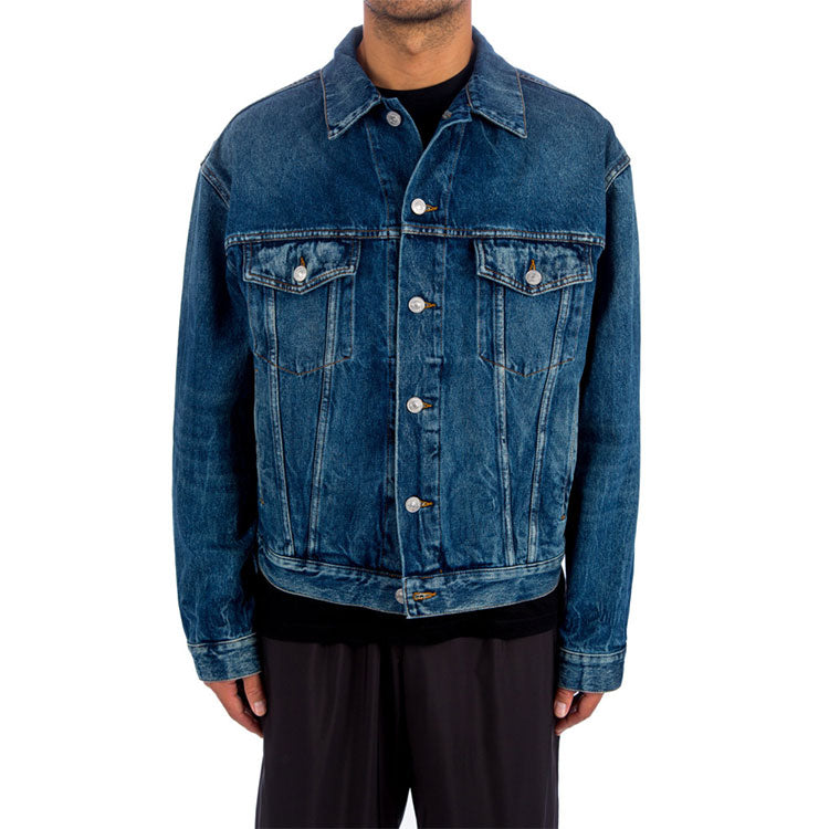 Balenciaga Denim Jacket Large Fit 'Blue' 643398TJW214254