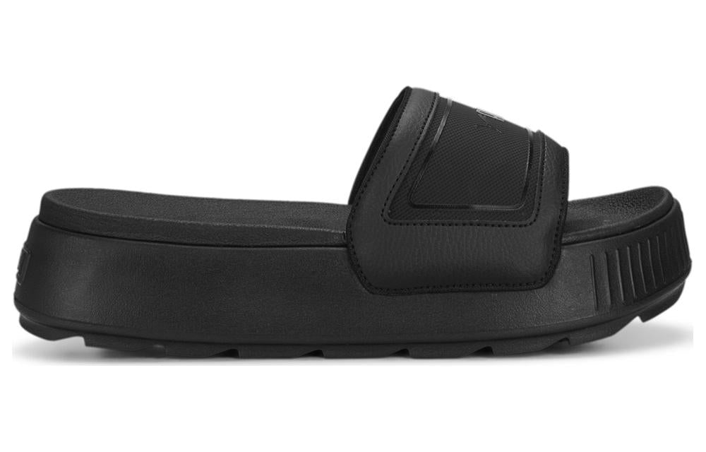 (WMNS) PUMA Karmen Slide 'Triple Black' 389073-01
