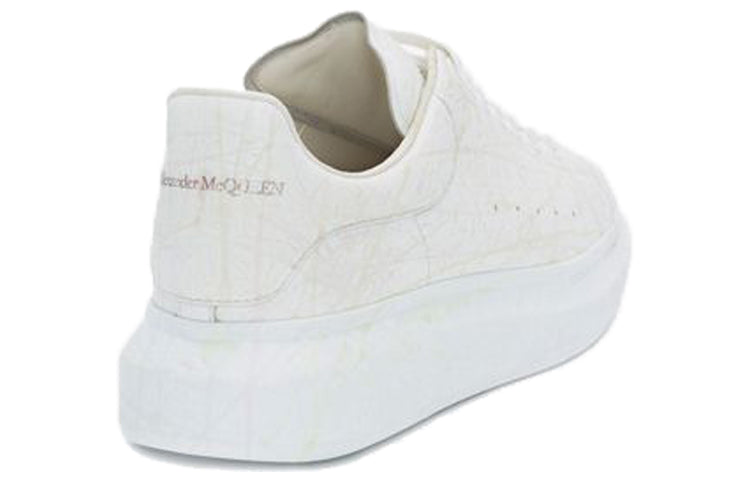 Alexander McQueen Glow In The Dark Oversized Sneaker 'White Multicolor' 611190WHXM49035