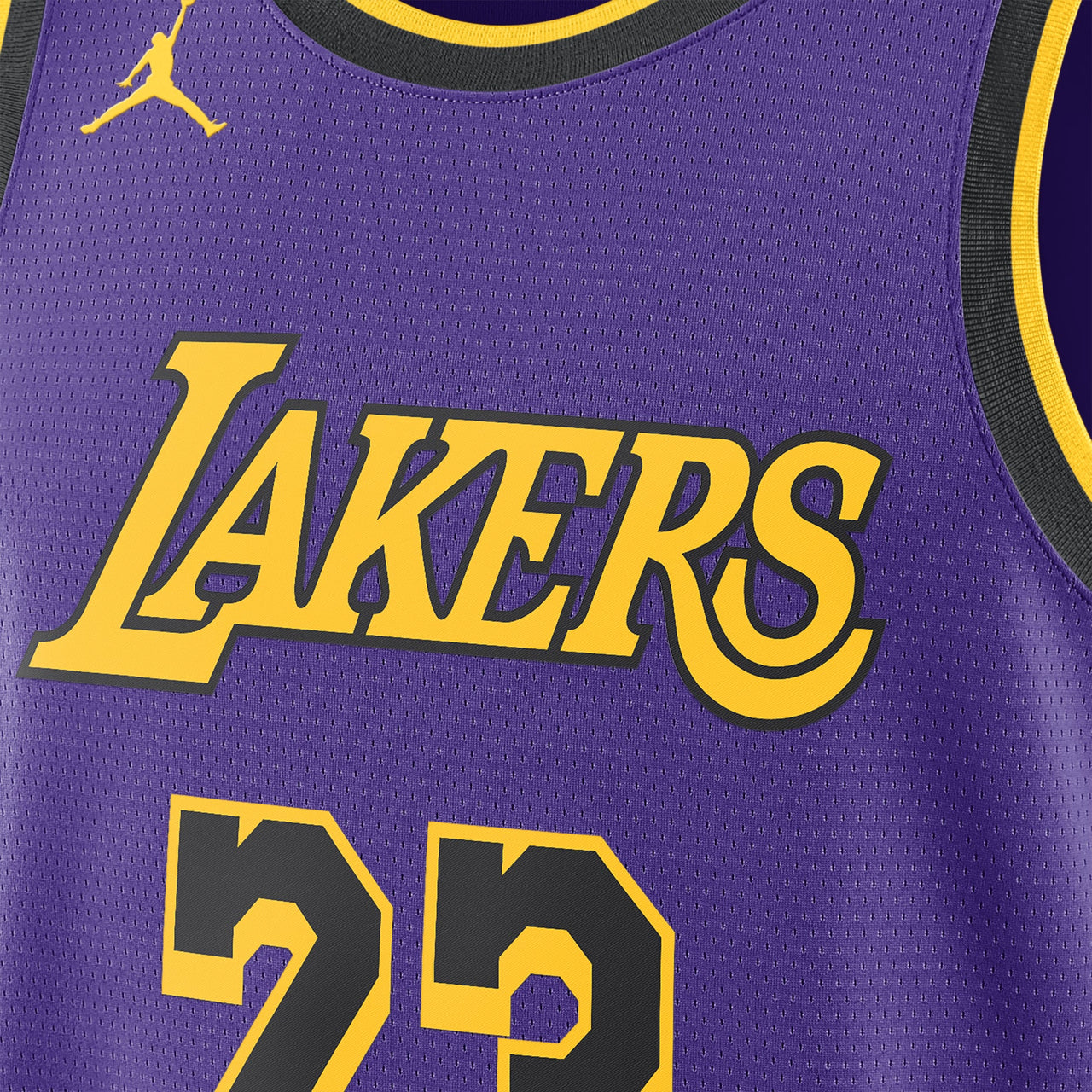 Air Jordan x NBA Los Angeles Lakers Statement Edition Swingman Jersey 'LeBron James' DO9530-508
