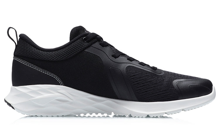 Li-Ning Running Shoes 'Black White' ARHR061-2