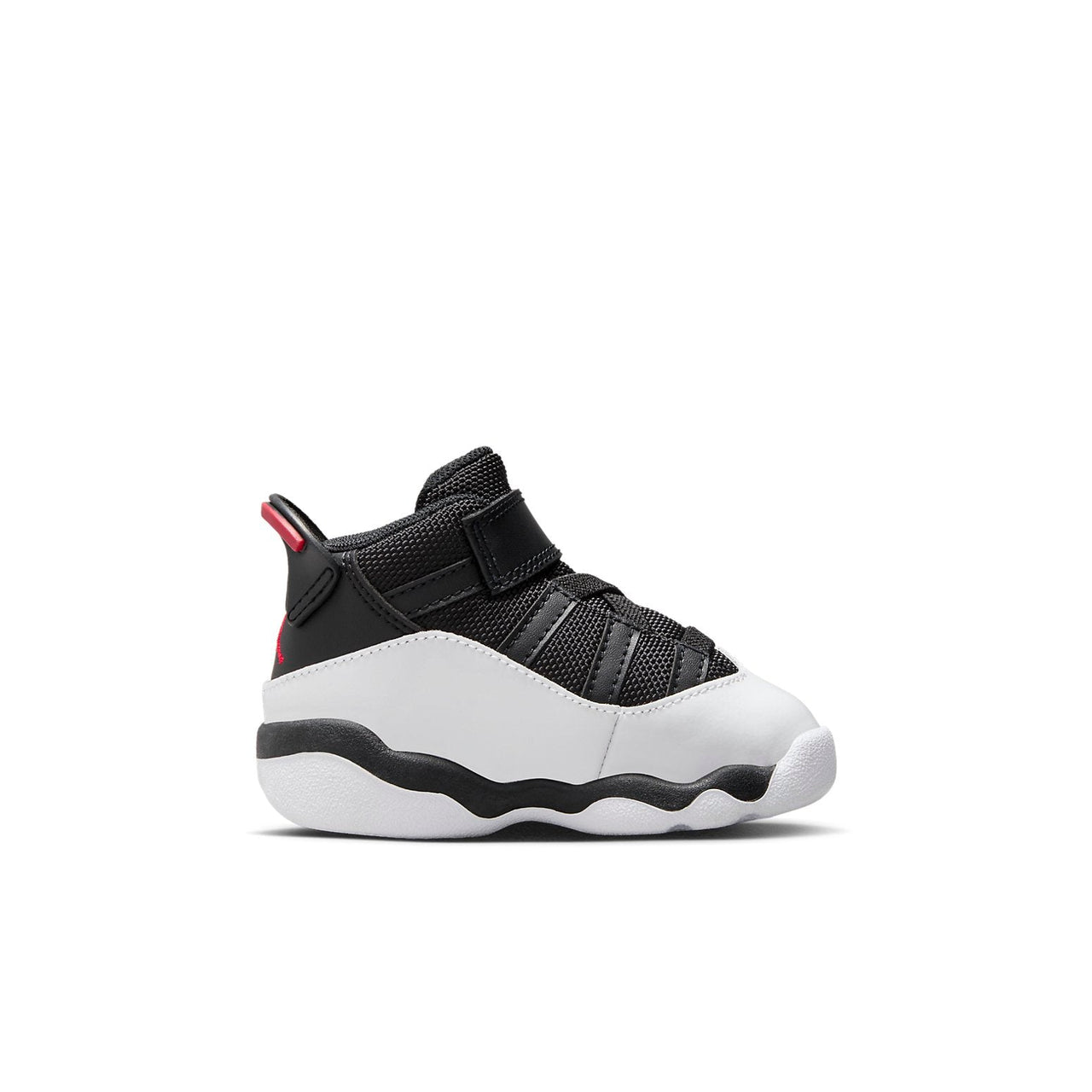 (TD) Air Jordan 6 Rings 'Black White' 323420-067