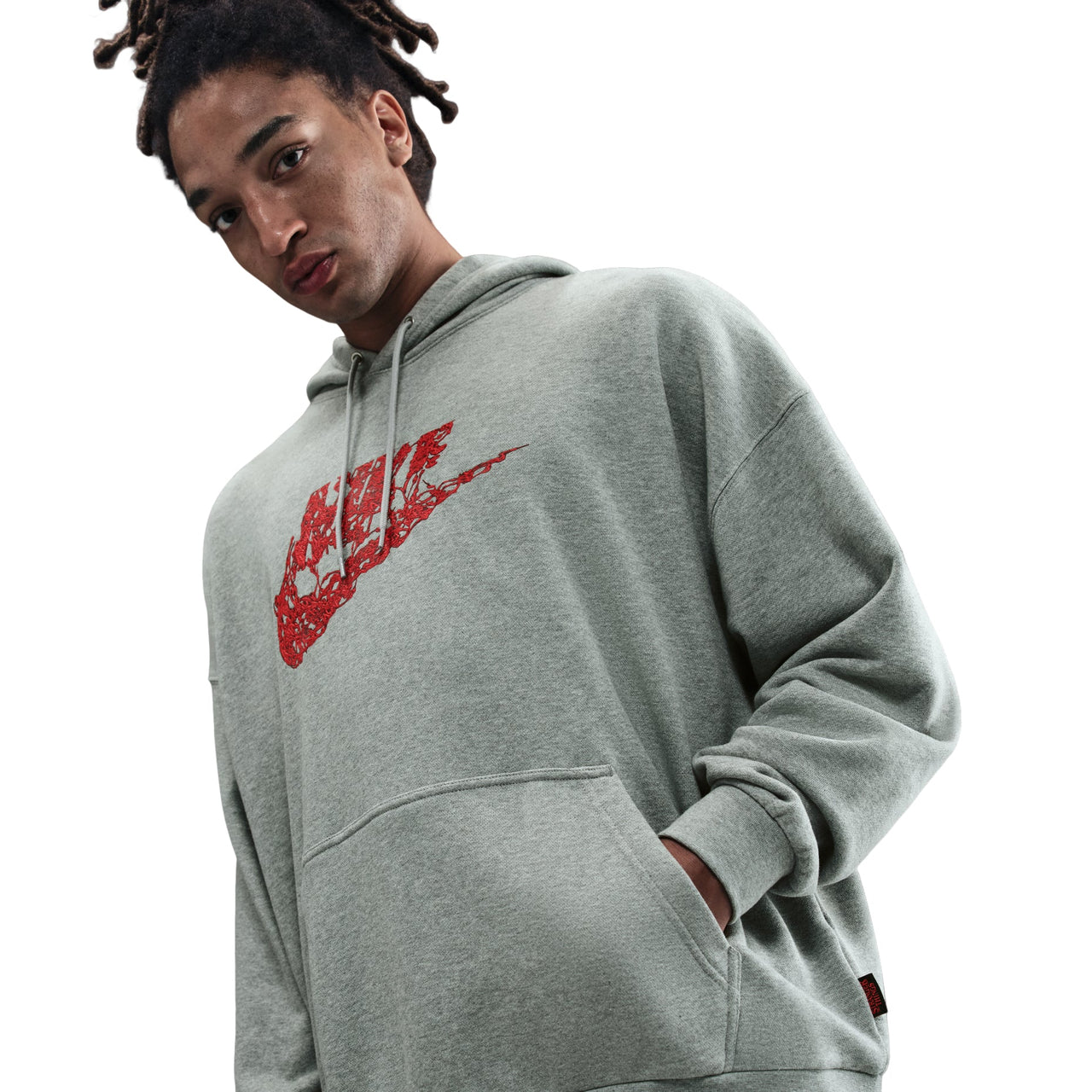 Nike x Stranger Things Vecna Hoodie 'Grey' IB5660-063