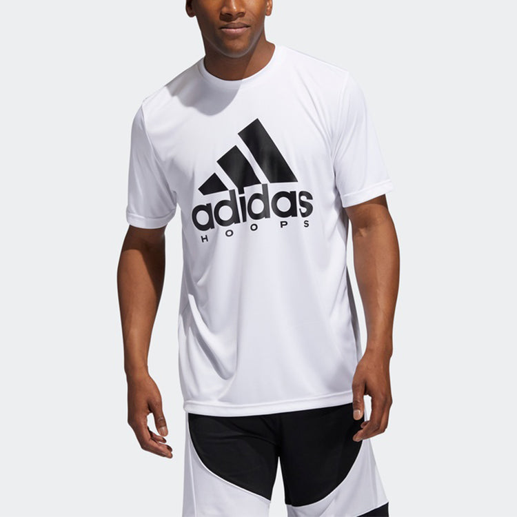 adidas Bos Hoops T-Shirt 'White' GN7264
