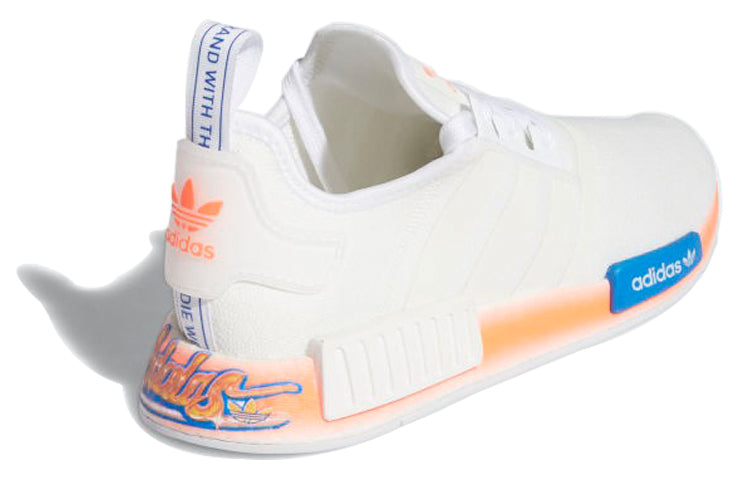 adidas NMD_R1 'Graffiti - White Signal Coral' FV7852
