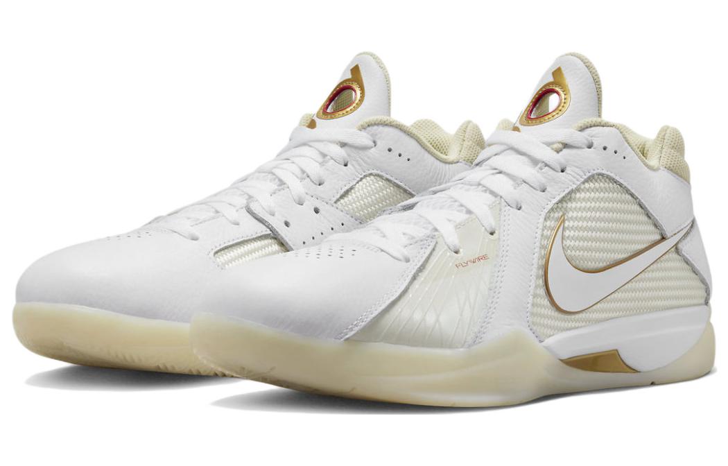 Nike Zoom KD 3 'White Metallic Gold' DZ3009-100