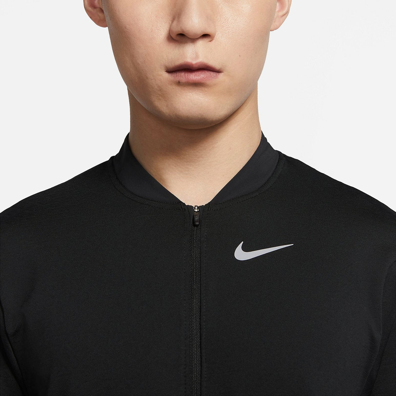 Nike Dri-FIT Run Division Element Full-length Zippered Running Top 'Black' DQ4756-010