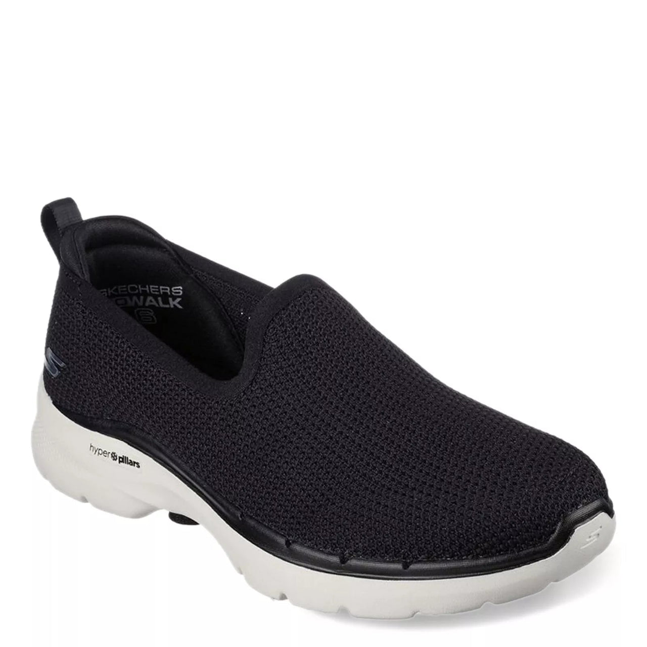 (WMNS) Skechers Go Walk 6 'Black' 124505-BKW
