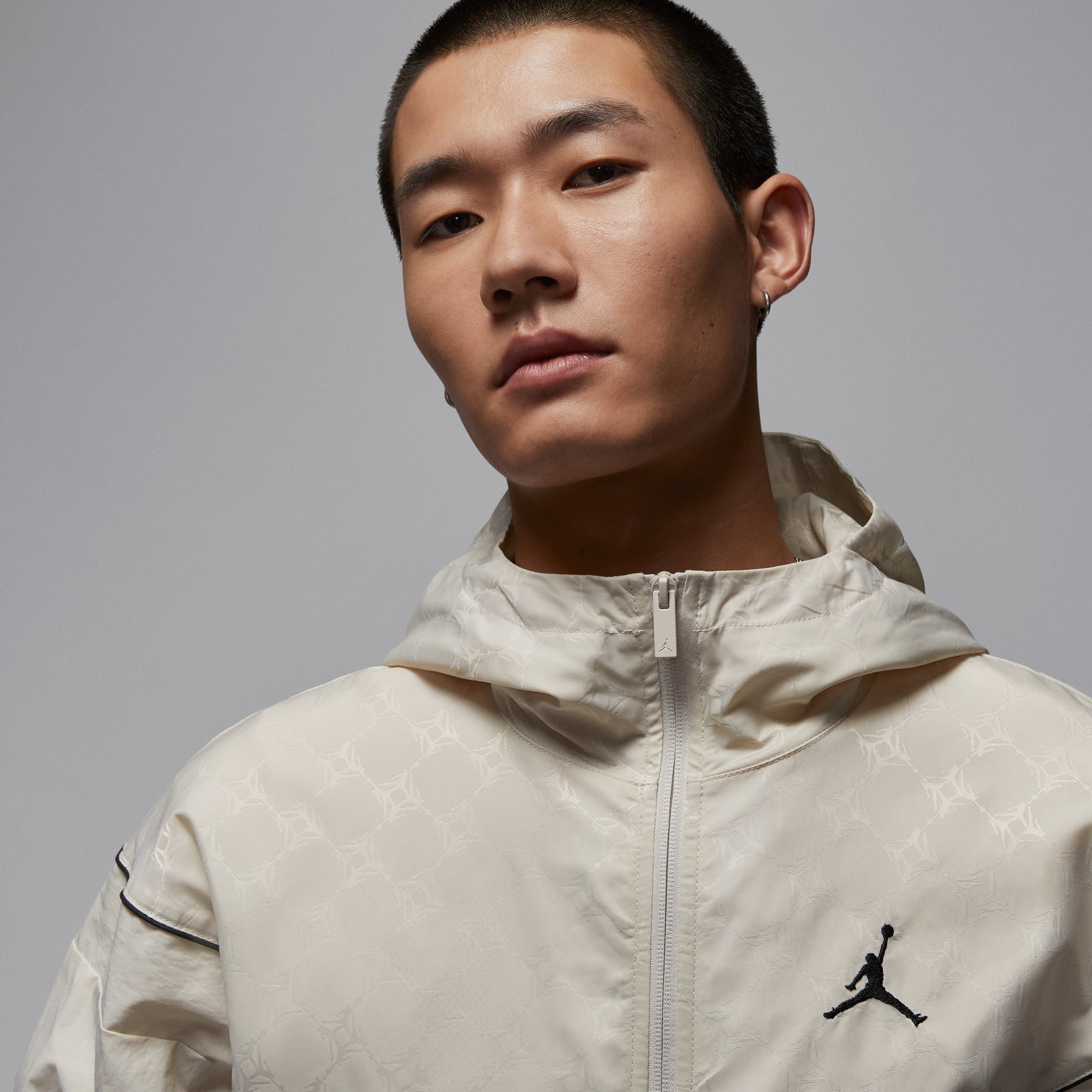 Air Jordan Brooklyn Hooded Draft Jacket Loose Fit 'Light Mahogany' HV0555-104