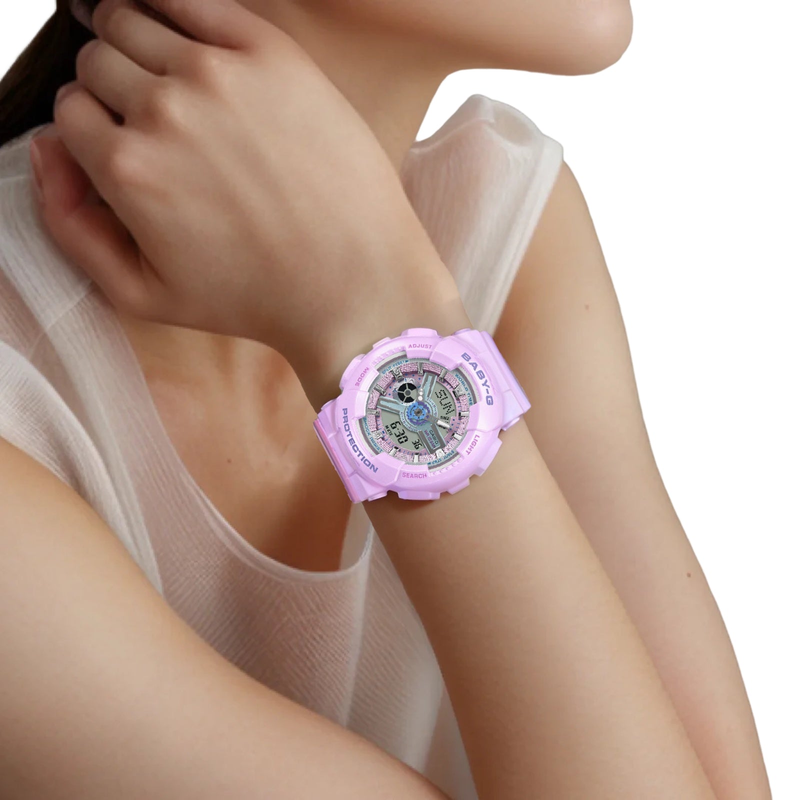CASIO Baby-G BGA-110 Series 'Pink' BA-110MC-6A