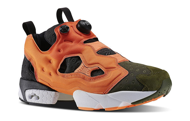 (WMNS) Reebok InstaPump Fury ASYM 'Canopy Green Peach-Red' V67791