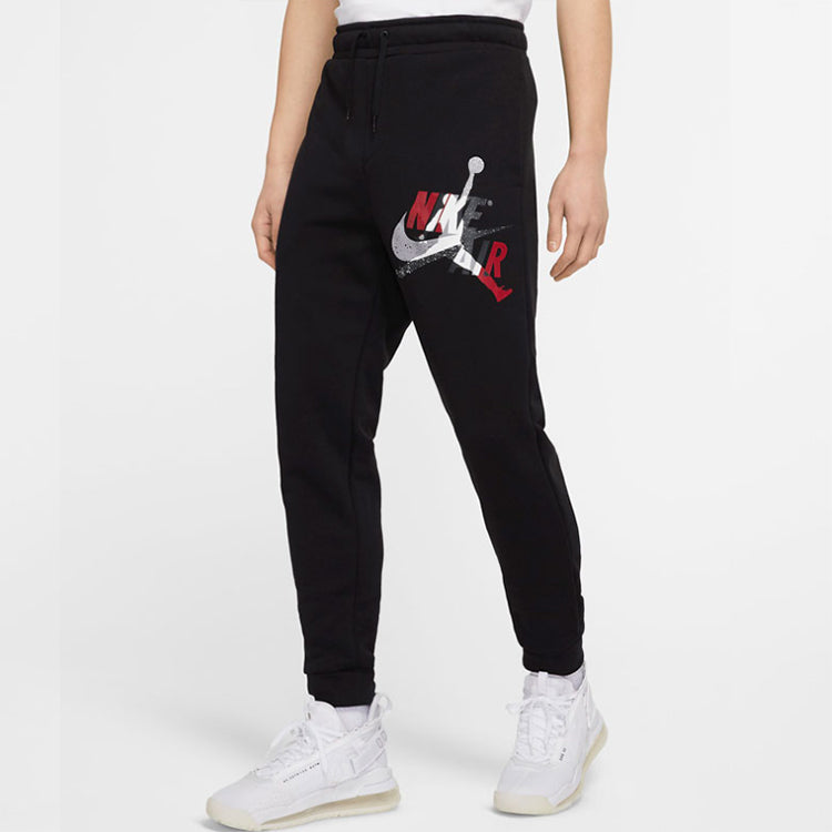 Air Jordan AIR Jumpman logo Pants For Men Black CU1559-010