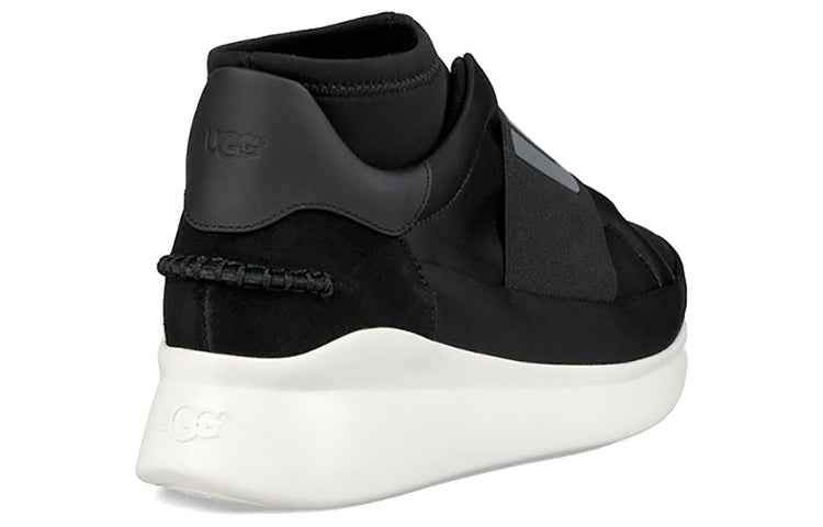 (WMNS) UGG other Platform shoes 'Black White' 1095097-BLK