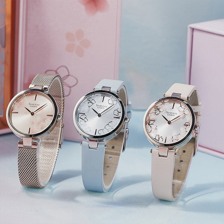 Casio Sheen Analog Watch 'Rose Gold' SHE-C110CGM-4AUPFHD