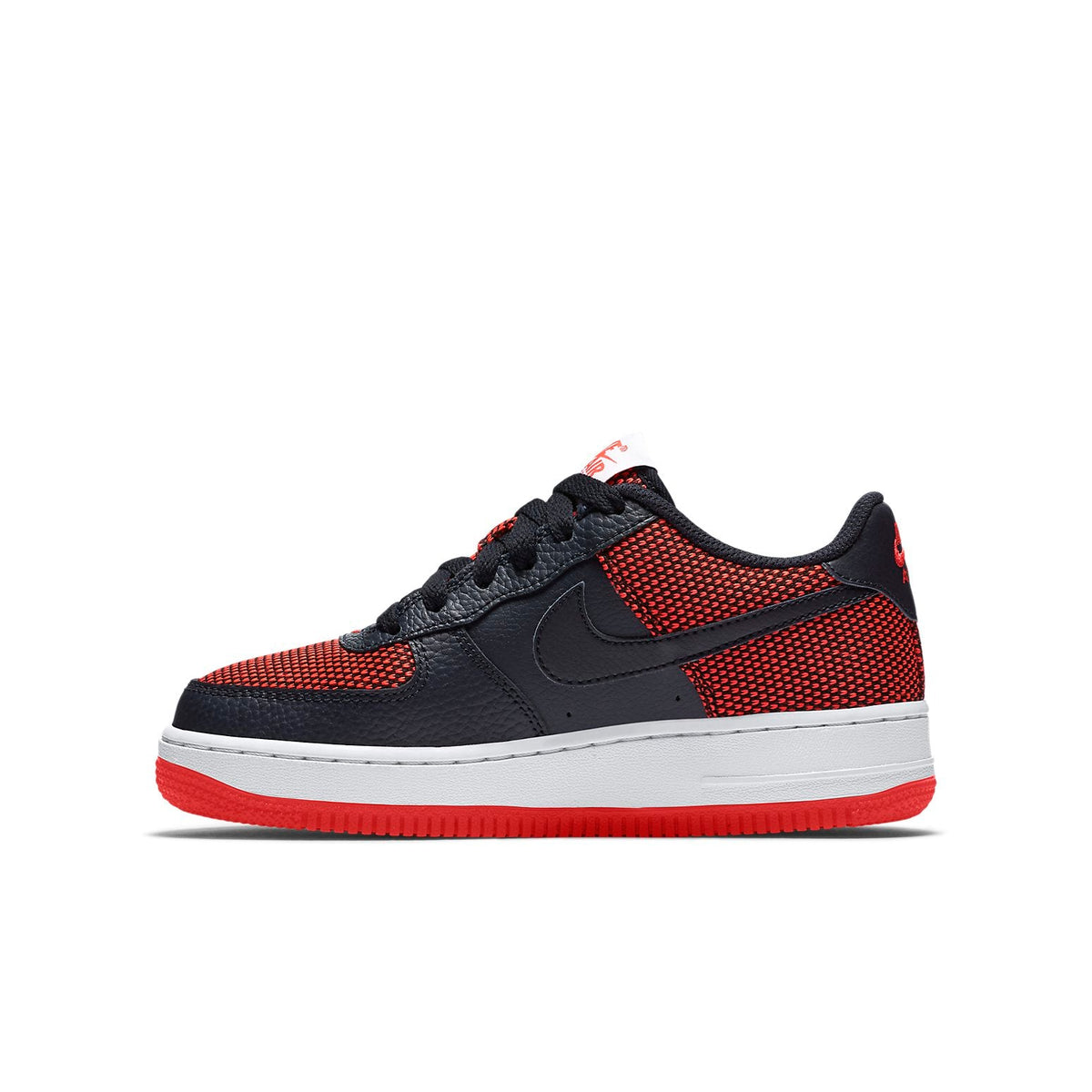 (GS) Nike Air Force 1 Premium 'Bright Crimson' 748981-601