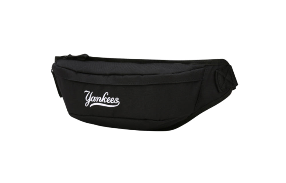 MLB New York Yankees NY Embroidered Alphabet fanny pack Black 32BGC5911-50L