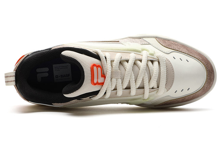 FILA FUSION Sport Vintage Basketball Shoes 'White Brown' T12M333203FTA