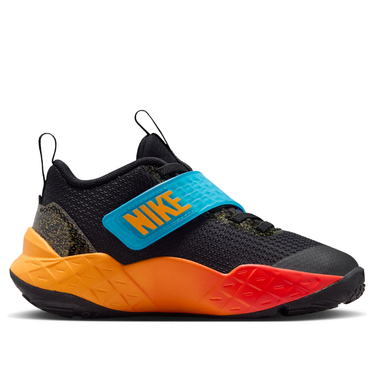 Nike Team Hustle D 12 'Black Laser Orange Action Grape' IO0283-001