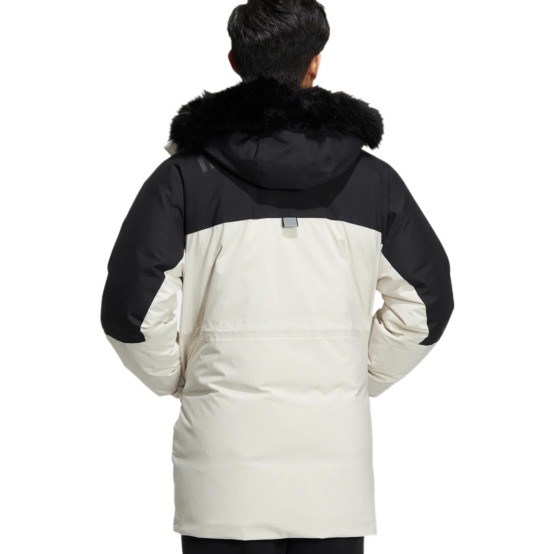 adidas Fur Hood Dwn Pk Logo HR5231
