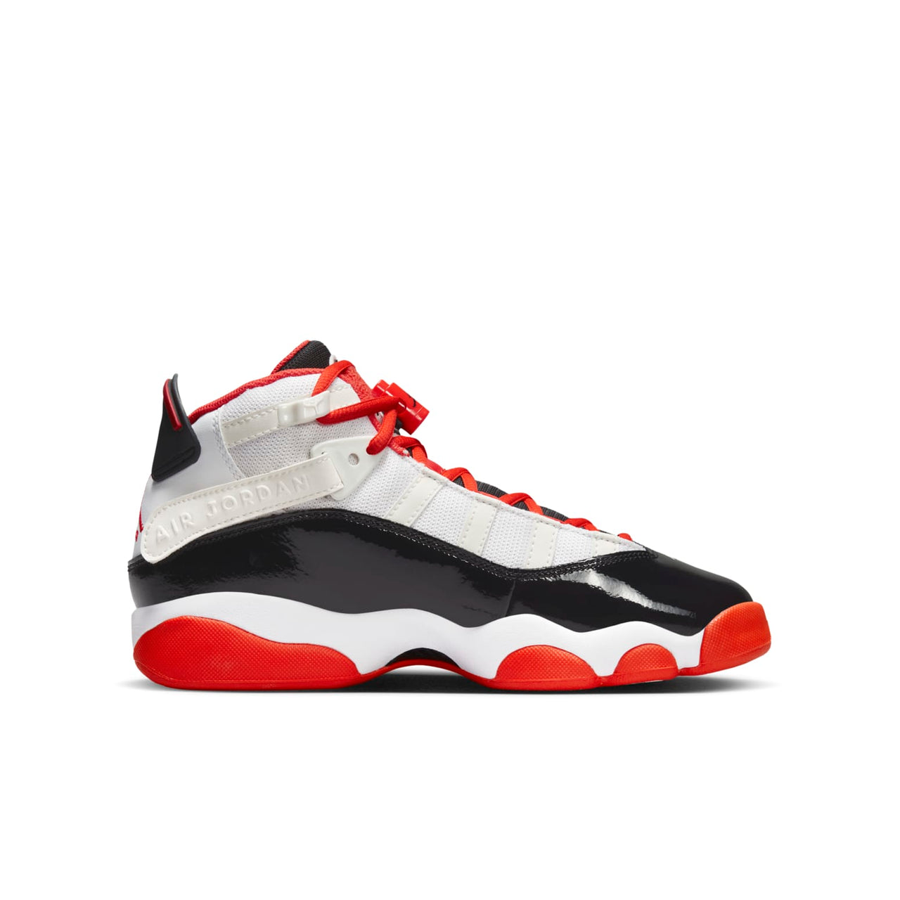 (GS) Air Jordan 6 Rings 'White Black Team Orange' DV1345-108