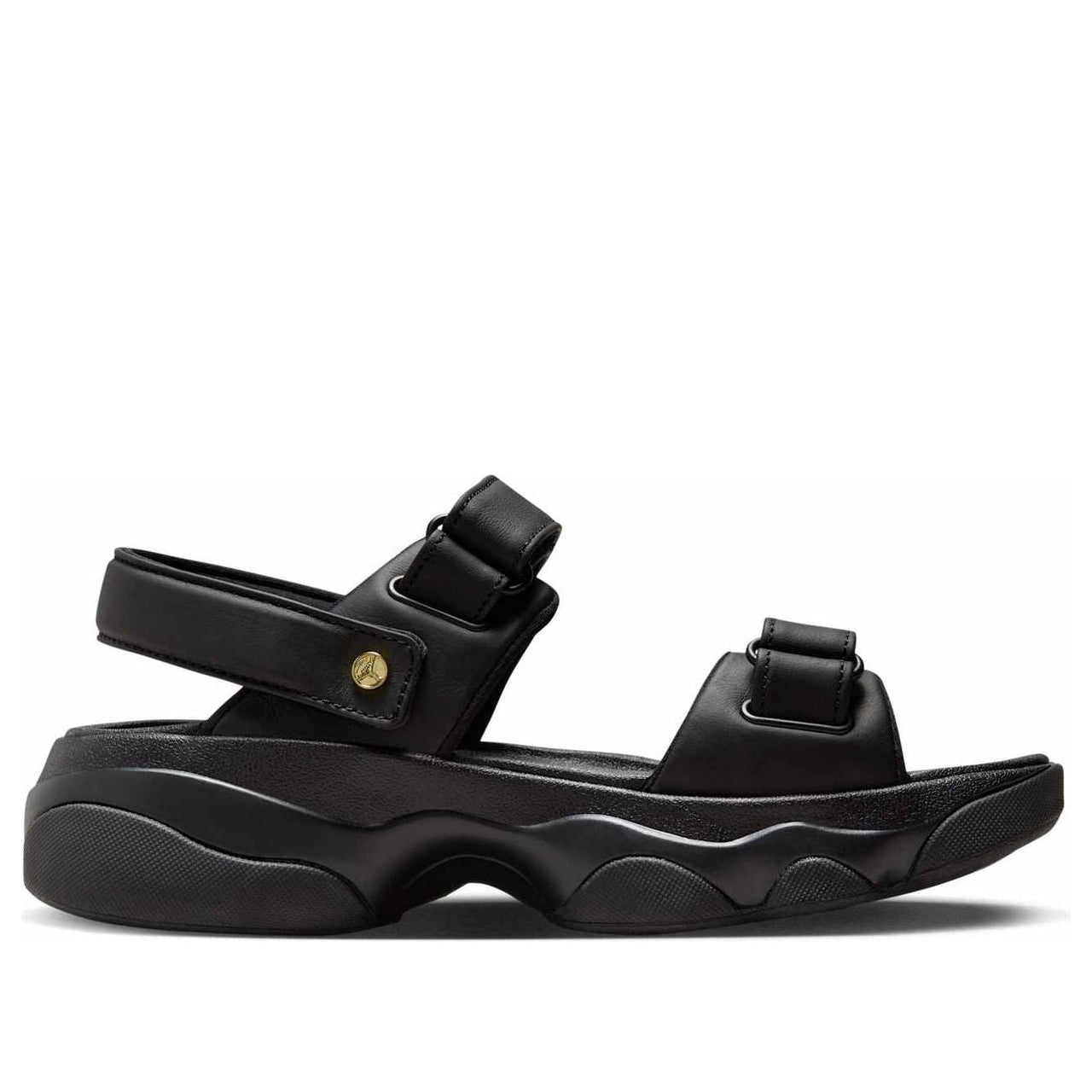 (WMNS) Air Jordan Deja Sandals 'Black Metallic Gold' FN5036-001