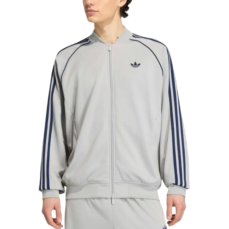 adidas Adicolor Classics Loose Track Jacket Asia Sizing 'Grey Two' KS4955