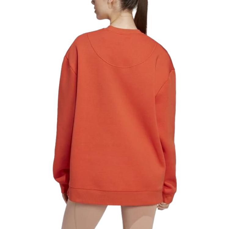 (WMNS) adidas By Stella Mccartney Sweatshirt 'Orange' HR2199