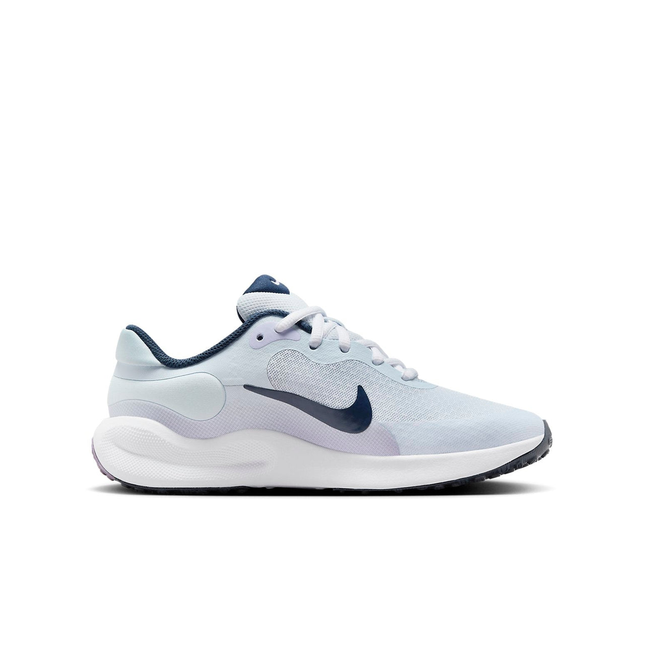 (GS) Nike Revolution 7 'Grey Lilac Navy' FB7689-004