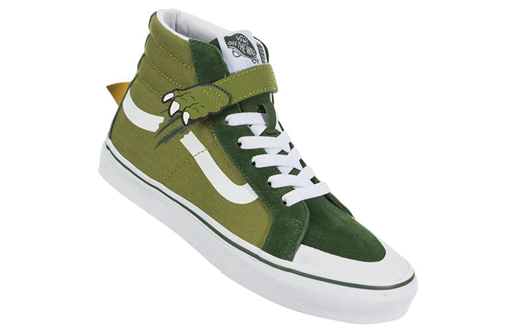 Vans | Dino SK8-Hi Reissue Sneaker (Big Kid) Green VN0A4UHCWIX
