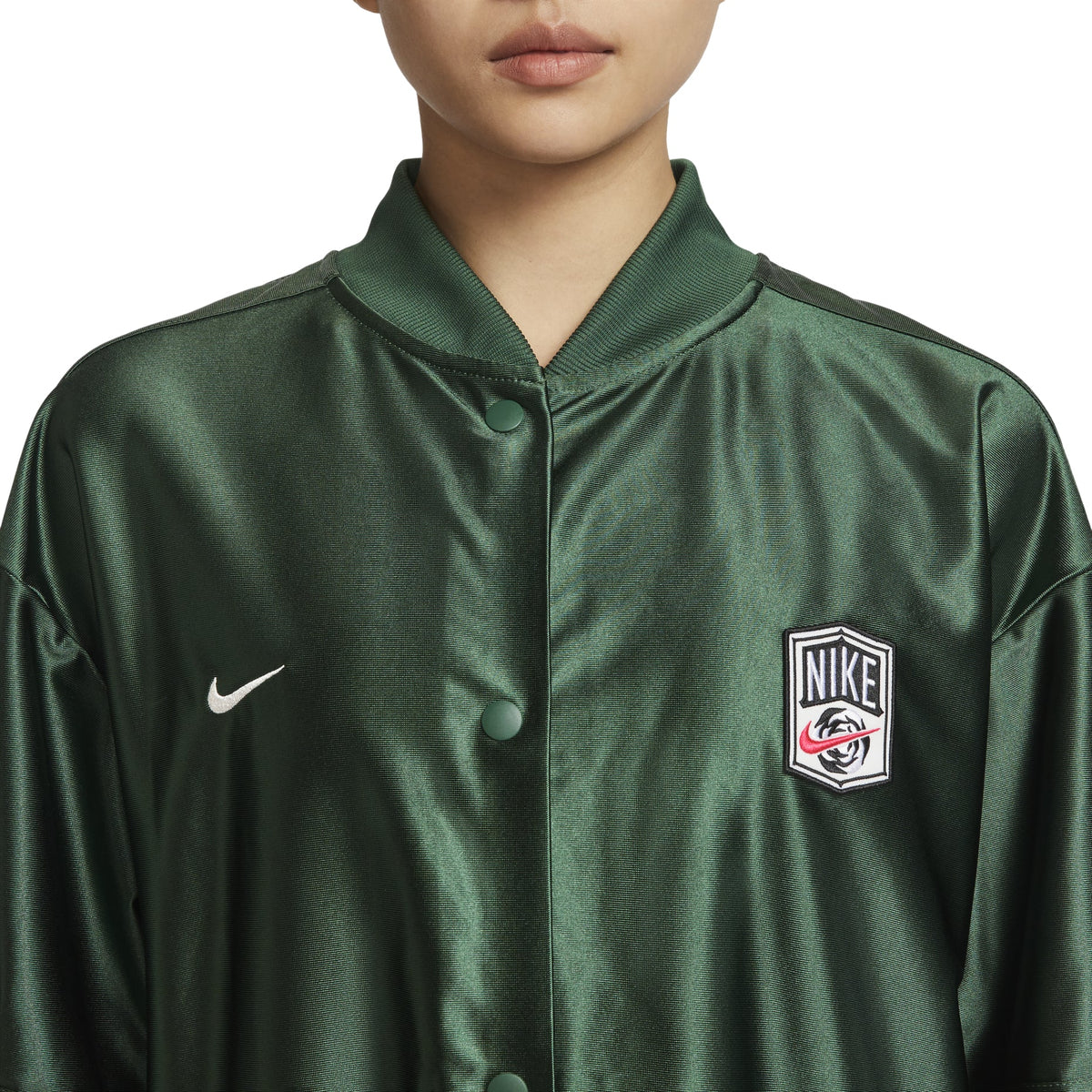 (WMNS) Nike Sportswear Shirt 'Green' FQ0700-323