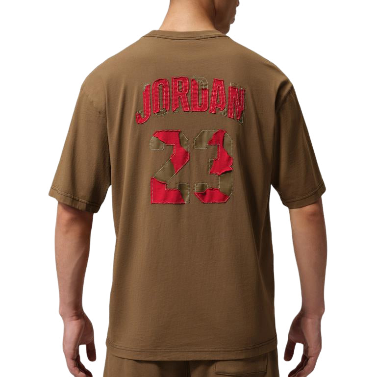 Jordan T-Shirt Asia Sizing 'Mosswood Brown' IW2015-235