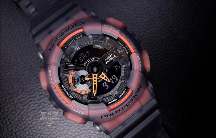 CASIO G-Shock Analog-Digital 'Grey GA-110LS-1A