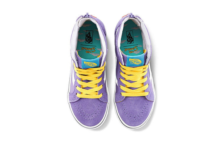 (GS) Vans The Simpsons x SK8-HI Zip Kids 'Lisa 4 Prez' VN0A4BUX17G
