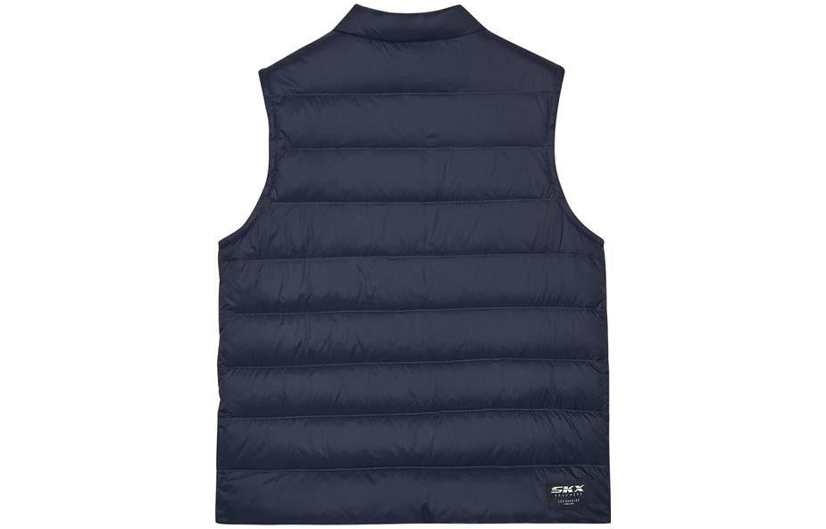 (GS) Skechers SKX Down Vest 'Orange Navy' L321B022