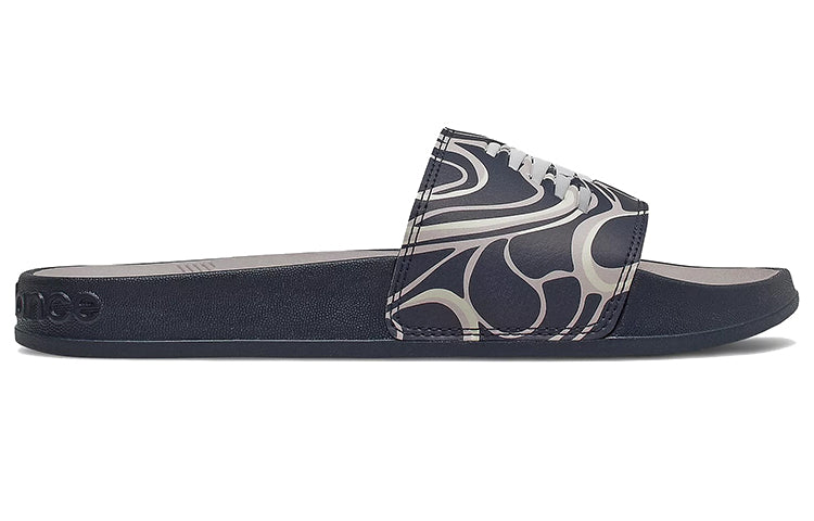 (WMNS) New Balance 200 Slides 'Black Blue' SWF200BL