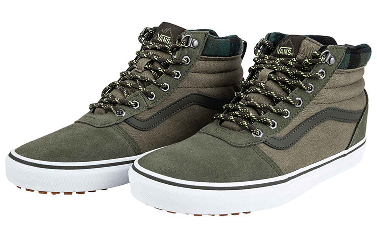 Vans Ward High-Top Sneakers Green Olive Green VN0A3JETSZ0