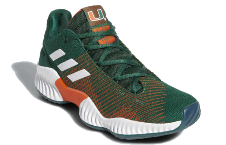 adidas Pro Bounce 2018 Low 'Miami Hurricanes' B41867