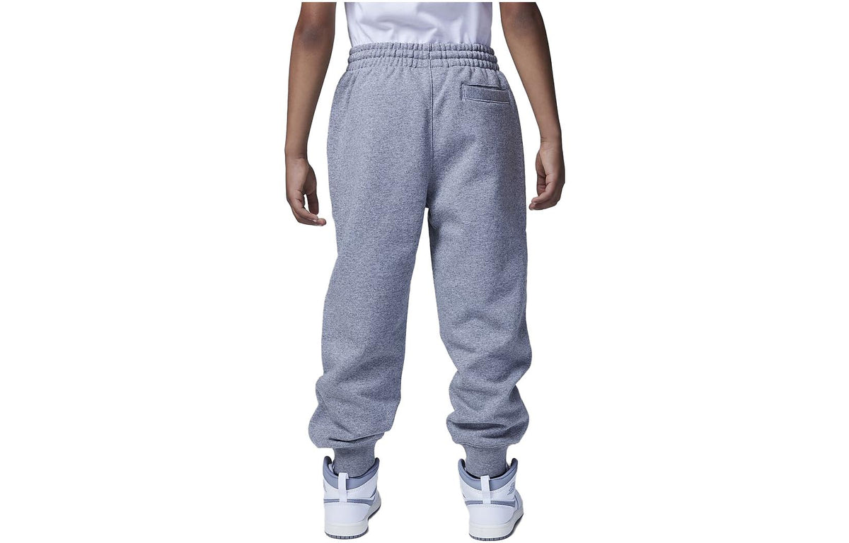 (GS) Air Jordan Flight Sweatpants 'Grey White' FZ1800-091