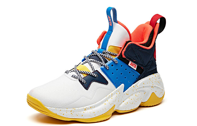 ANTA Mid Top 'White Black Red' 91941181-2