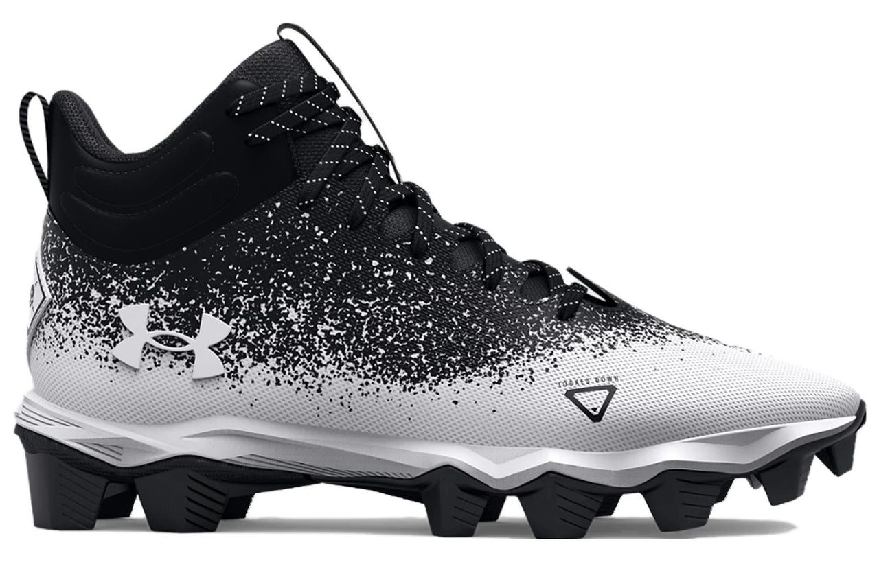 Under Armour Spotlight Franchise 2.0 RM Football Cleats 'Black White' 3025083-001