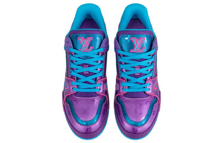 LOUIS VUITTON Trainers 'Blue Purple Pink' 1A9JQJ
